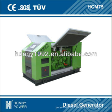 Générateur diesel Honny à isolation sonore type 56kW 70kVA 60Hz